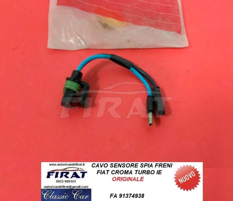 CAVO SENSORE SPIA FRENI FIAT CROMA TURBO IE (91374938)